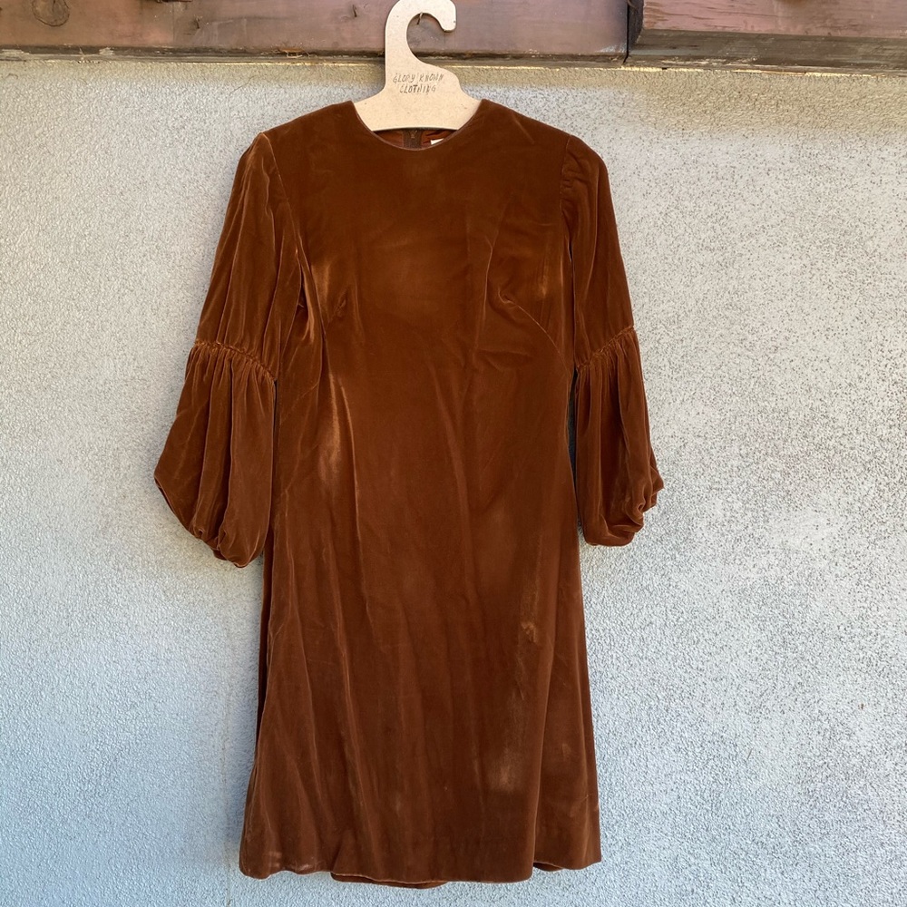 Vintage velvet dress